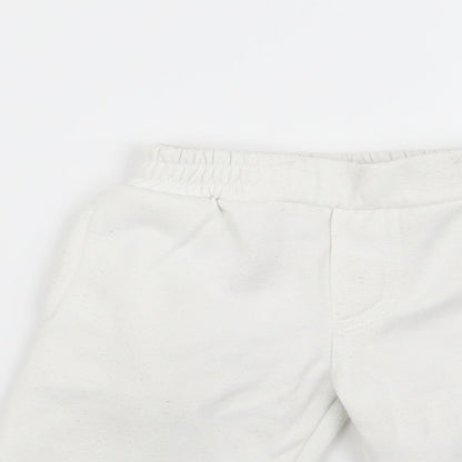 Lonsdale Girls White   Jogger Trousers Size 0-3 Months