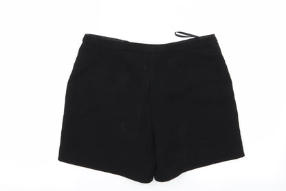 F&F Womens Black   Hot Pants Shorts Size 10