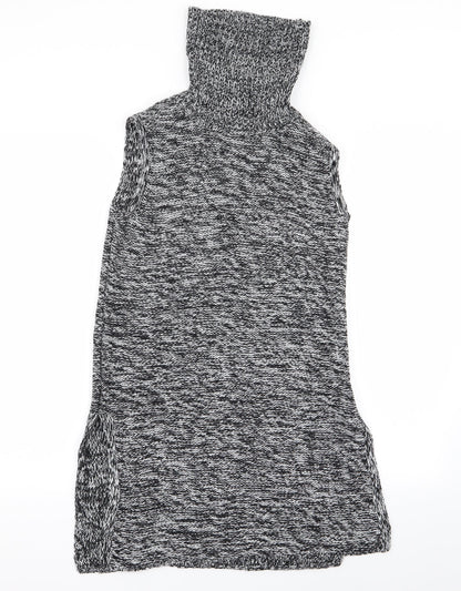 Womens UK Size 12 Dorothy Perkins Grey Pullover Jumper