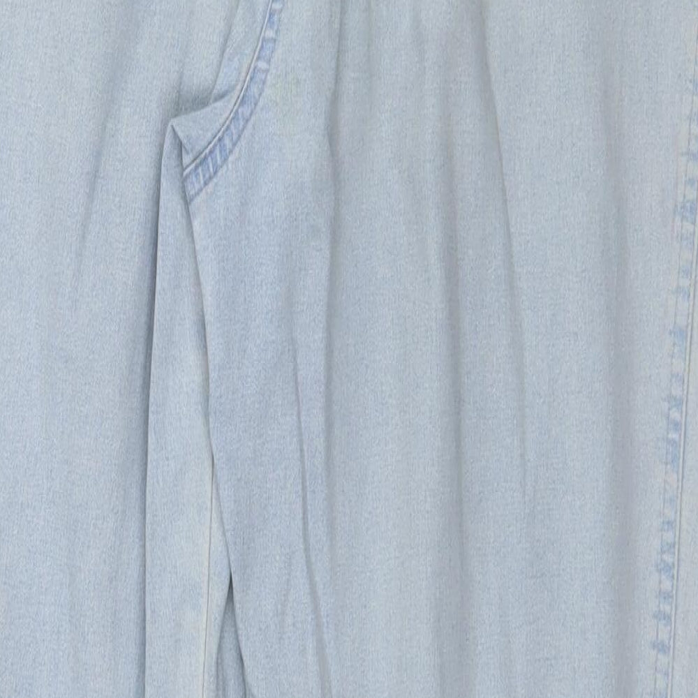 Gina B Womens Blue  Denim Skinny Jeans Size 28 in L25 in