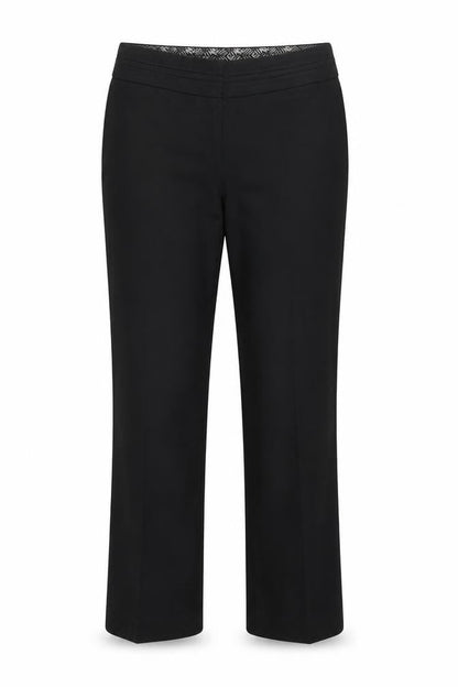 Preworn Womens Black   Trousers  Size 14 L30 in