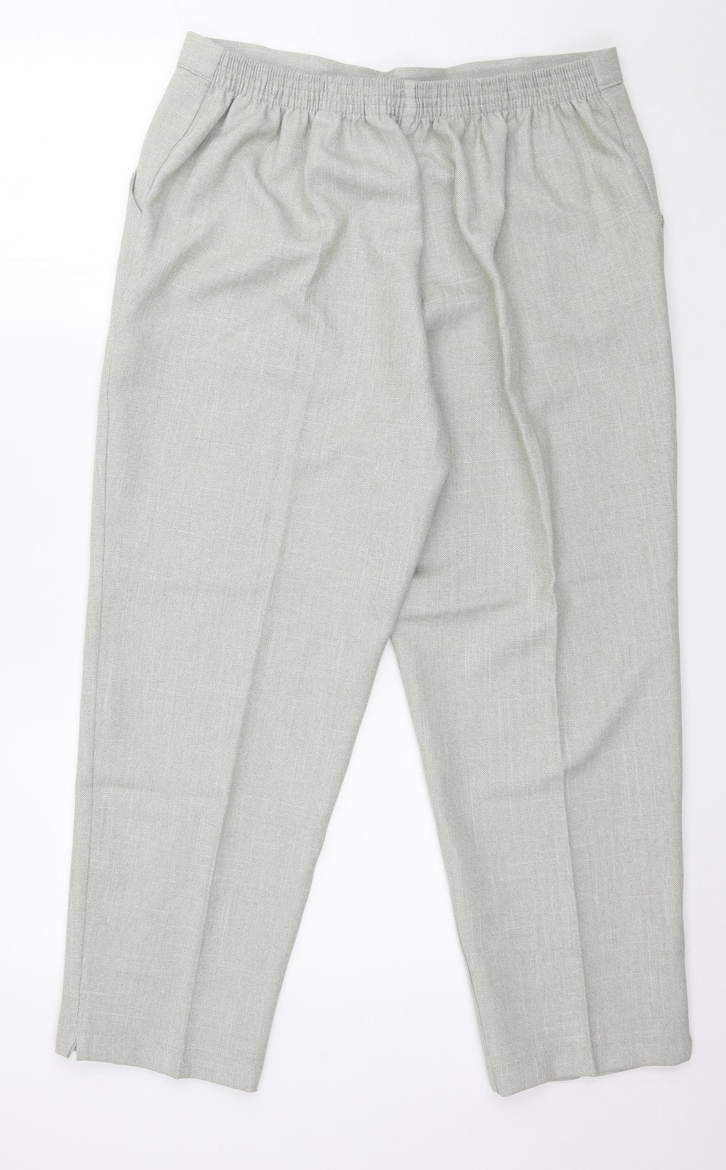 Womens UK Size 18 Emma Regular Fit  Grey Trousers