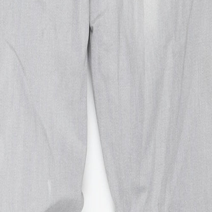 Denim & Co. Womens Grey  Denim Skinny Jeans Size 8 L27 in