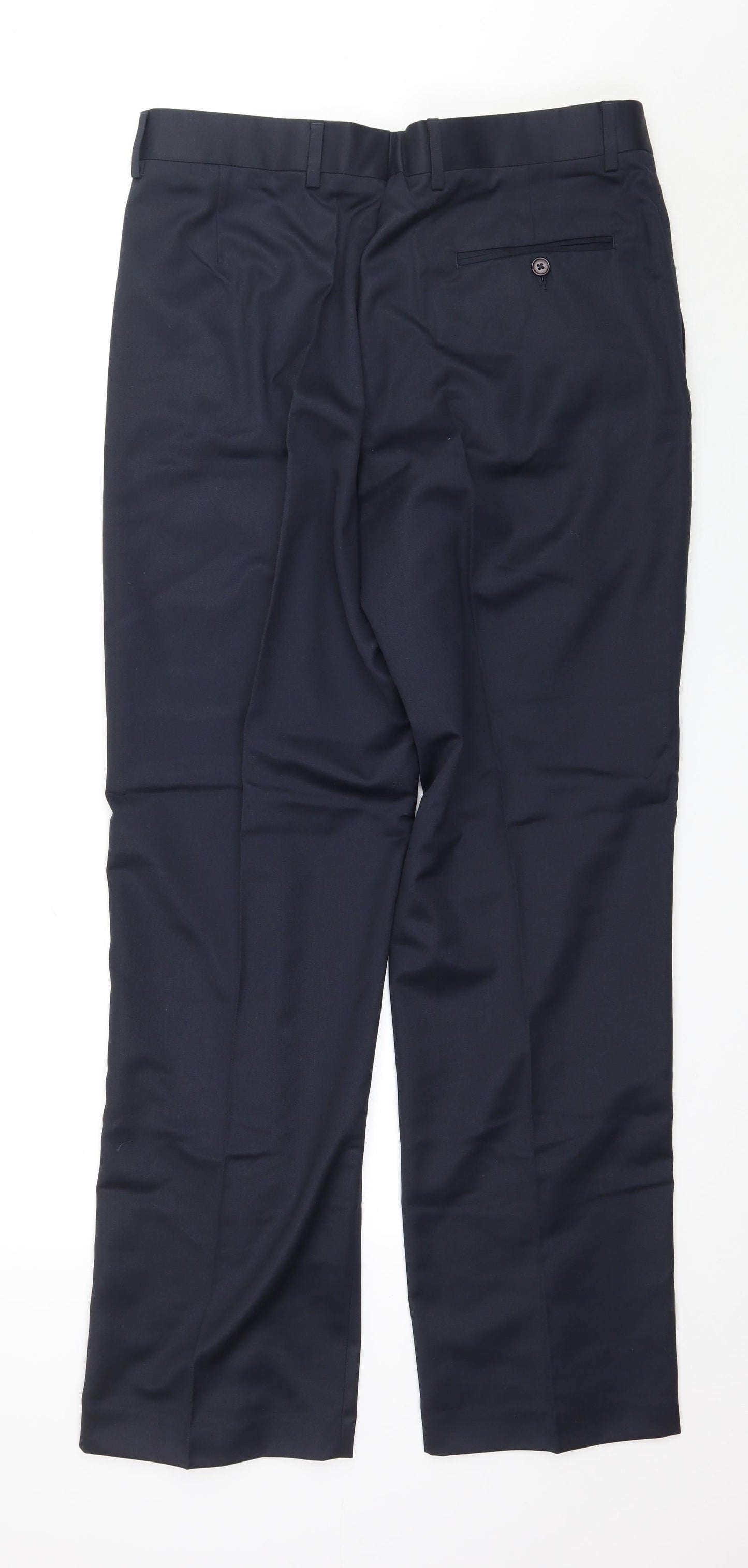 Economy Mens Blue   Trousers  Size 34 in L30 in