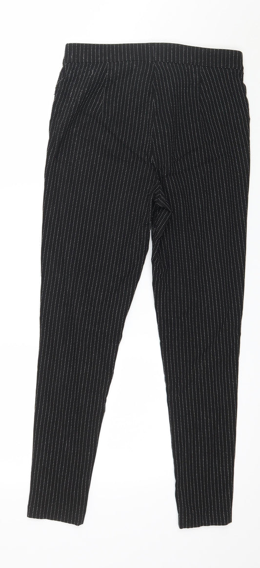 Womens UK Size 12 Dorothy Perkins Regular Fit  Black Trousers