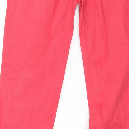 TOM TAILOR Womens Pink  Denim Skinny Jeans Size 27 in L34 in