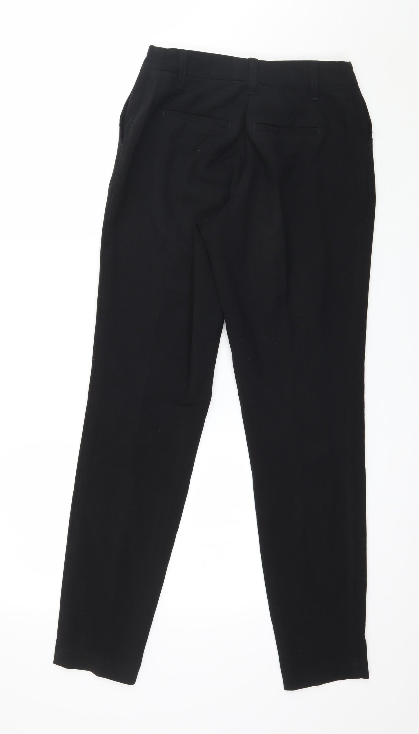 Womens UK Size 8 NEXT Regular Fit  Black Trousers