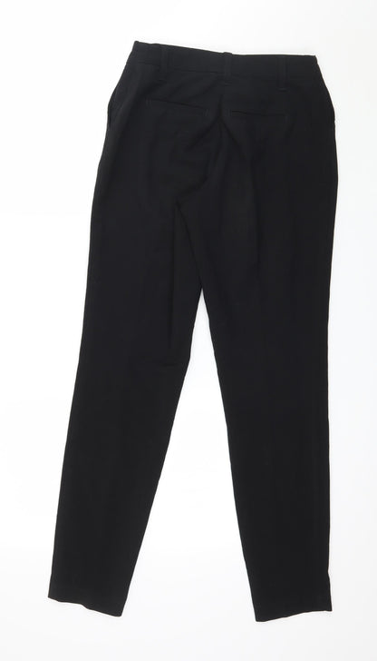 Womens UK Size 8 NEXT Regular Fit  Black Trousers