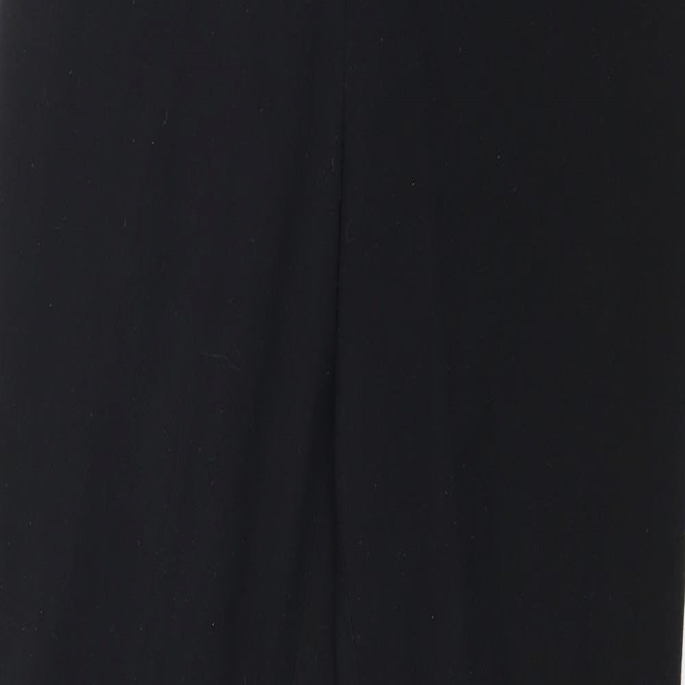 Womens UK Size 8 NEXT Regular Fit  Black Trousers
