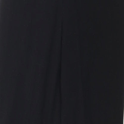 Womens UK Size 8 NEXT Regular Fit  Black Trousers