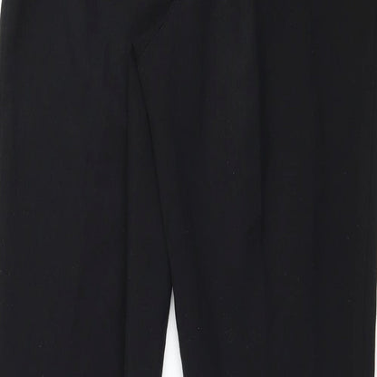 Womens UK Size 8 NEXT Regular Fit  Black Trousers
