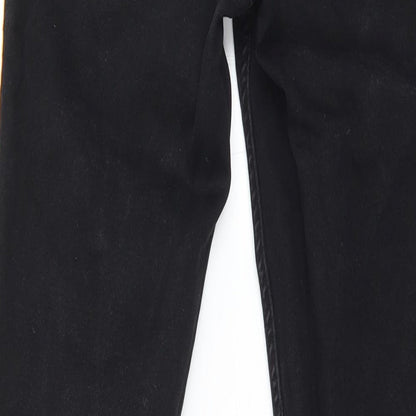 Denim & Co. Womens Black  Denim Skinny Jeans Size 8 L26 in