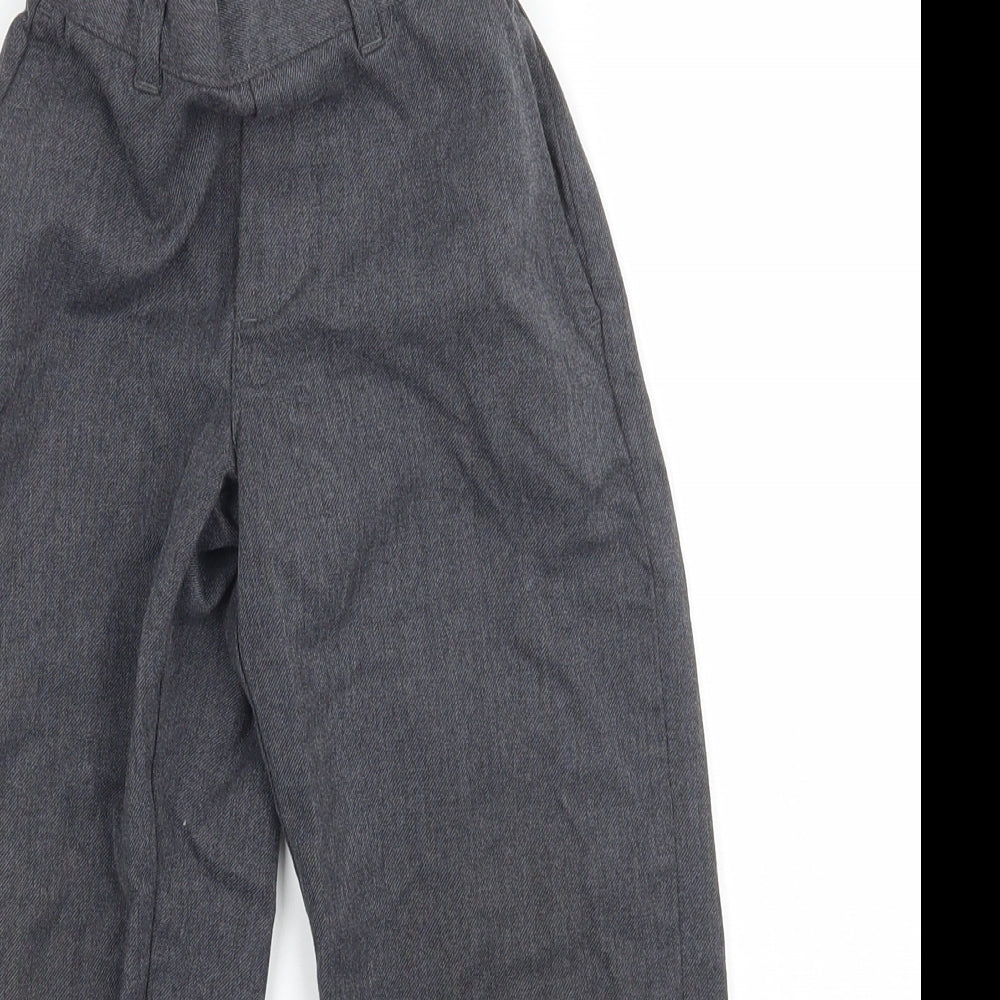 George Boys Grey   Dress Pants Trousers Size 3-4 Years