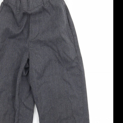 George Boys Grey   Dress Pants Trousers Size 3-4 Years