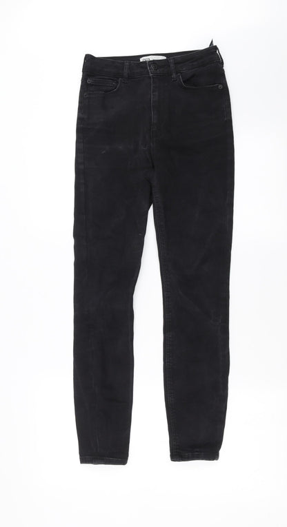 Zara Womens Black  Denim Skinny Jeans Size 6 L27 in