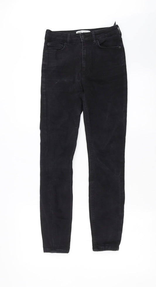 Zara Womens Black  Denim Skinny Jeans Size 6 L27 in