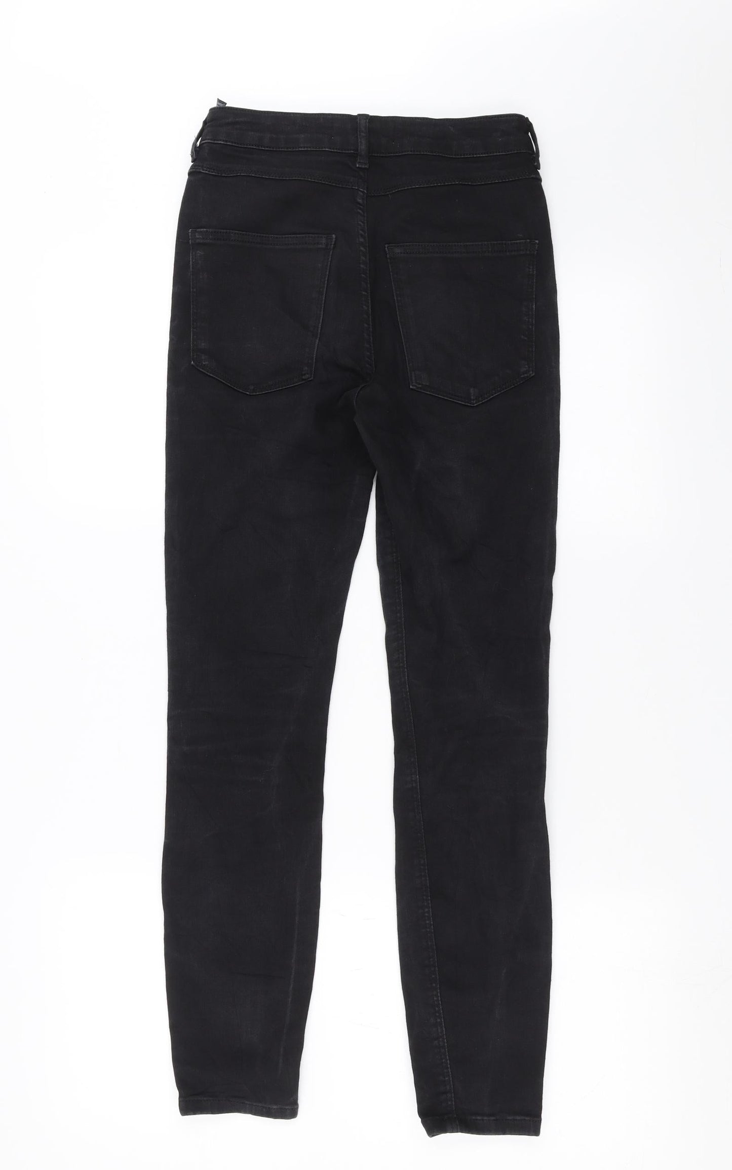 Zara Womens Black  Denim Skinny Jeans Size 6 L27 in
