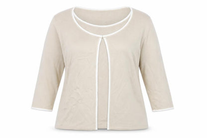 Womens UK Size 16 Marks and Spencer Beige Pullover Jumper