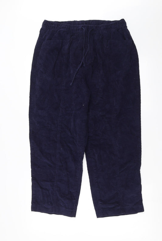 Womens UK Size 32 in ISLE Essentials Regular Fit  Blue Trousers