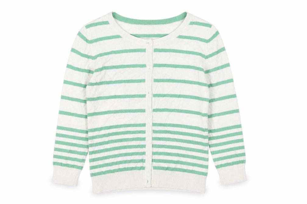 Mens UK Size S H&M White Cardigan Jumper