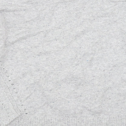 Womens UK Size 8 Topshop Grey Pullover Jumper