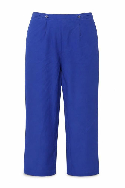 Womens UK Size 16 BM collection Regular Fit  Blue Trousers