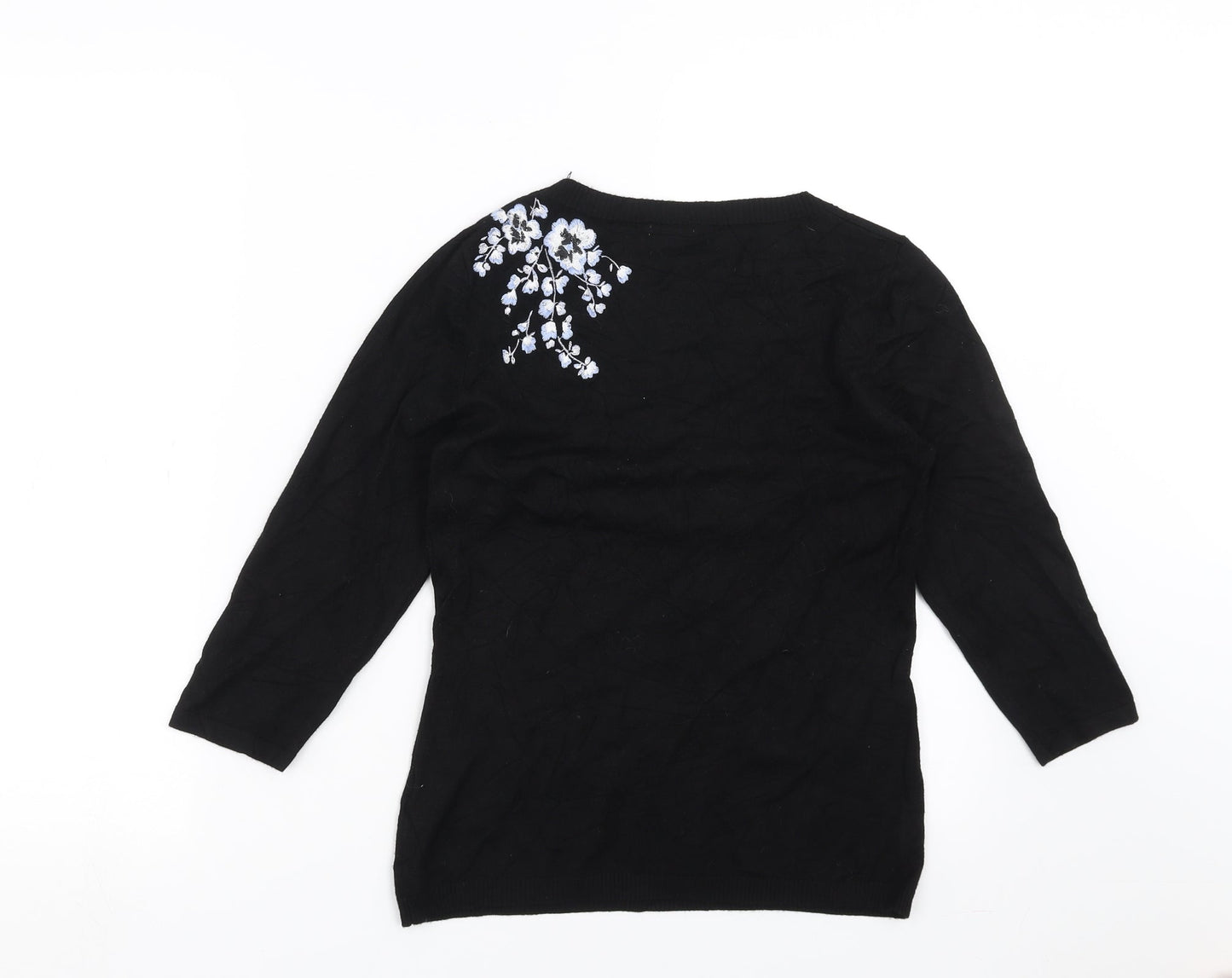 Womens UK Size XS Precis Black Pullover Jumper
