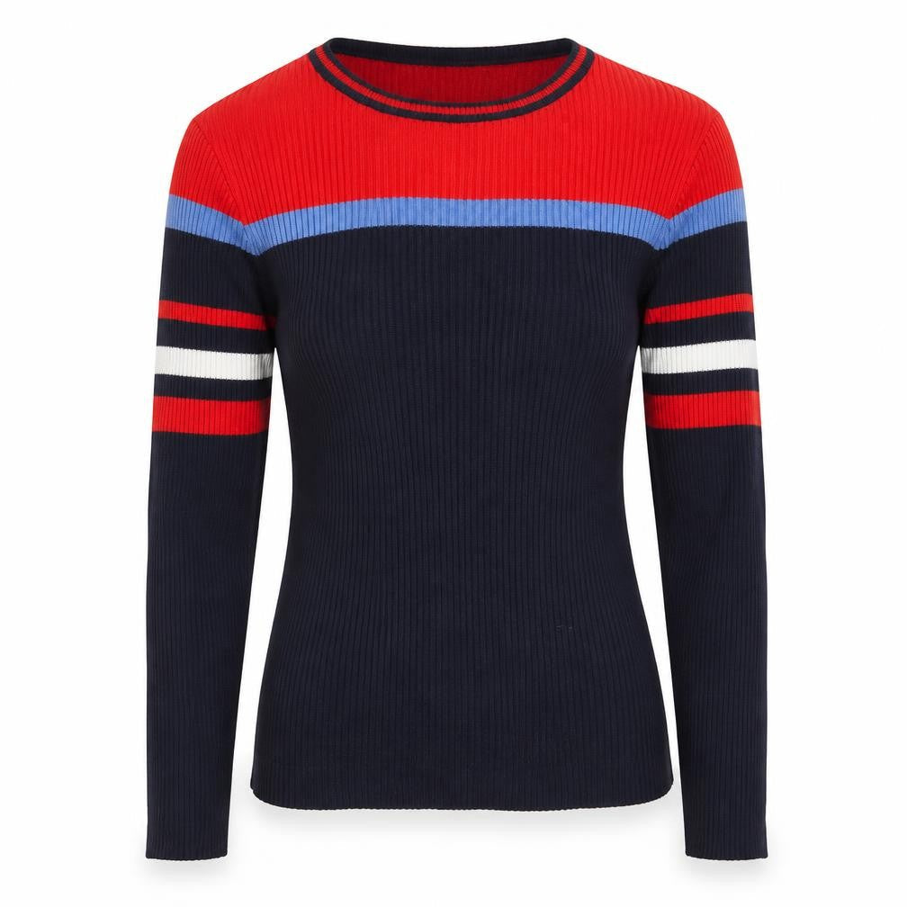 Womens UK Size XS Cooperative Blue Pullover Jumper