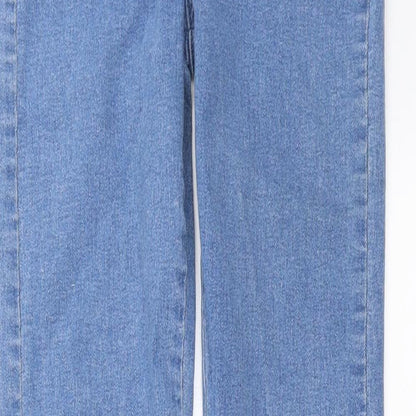 Primark Womens Blue  Denim Skinny Jeans Size 10 L30 in