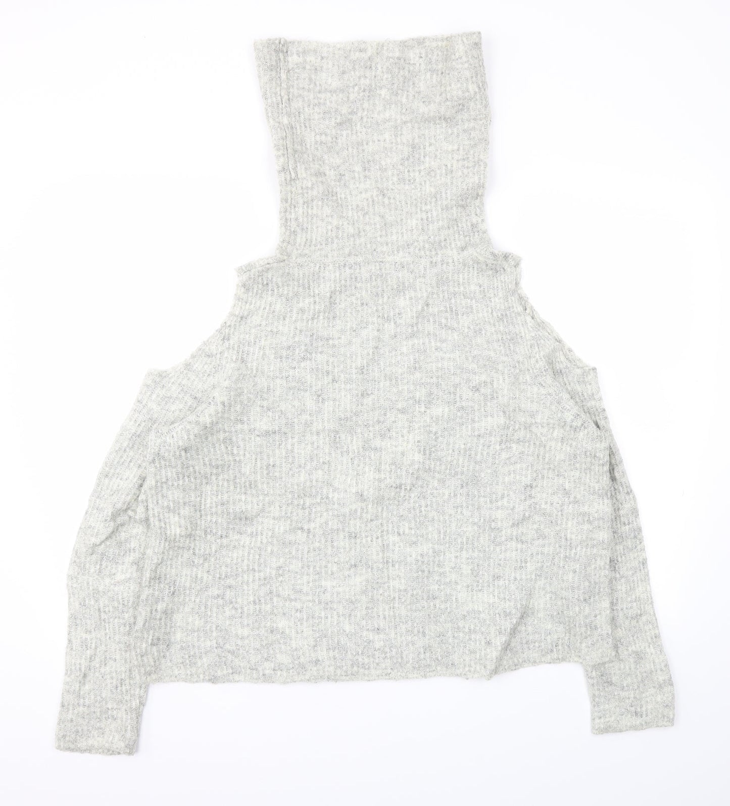 Womens UK Size M New Look Grey Pullover Jumper