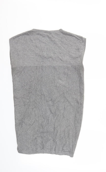 Warehouse Womens Grey   Jumper Dress  Size 8