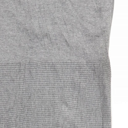 Warehouse Womens Grey   Jumper Dress  Size 8