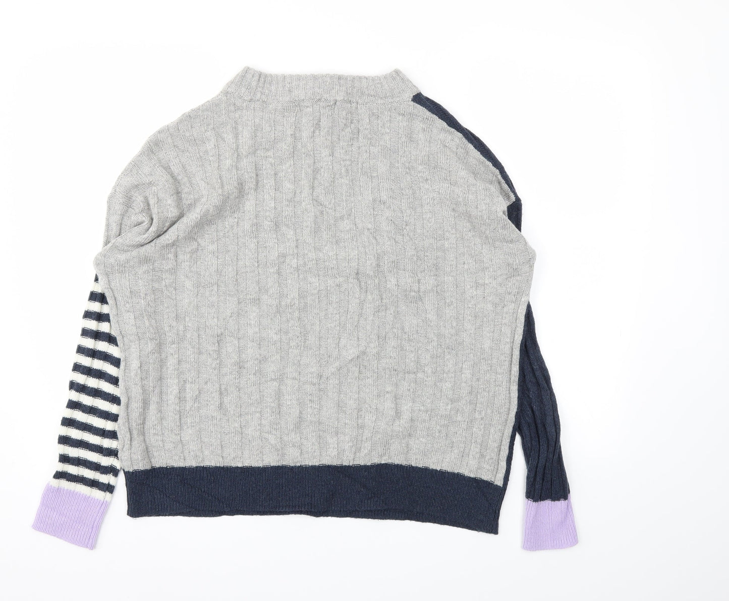 Womens UK Size M M&S Grey Pullover Jumper