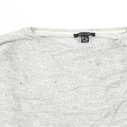 Womens UK Size S New Look Grey Pullover Jumper