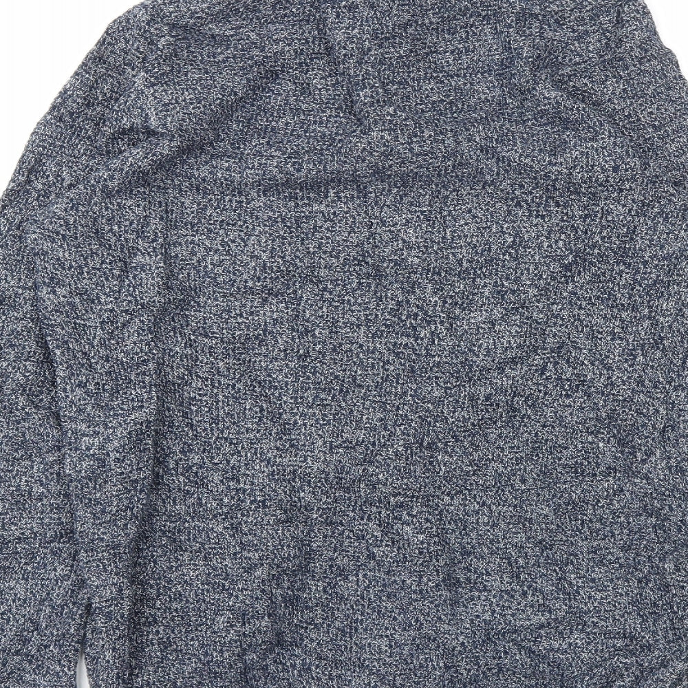 Mens UK Size M NEXT Blue Pullover Sweatshirt