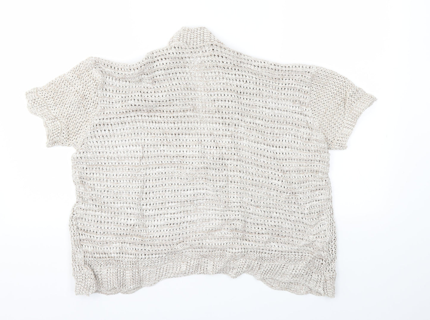 Womens UK Size XL Pure Ivory Cardigan Jumper