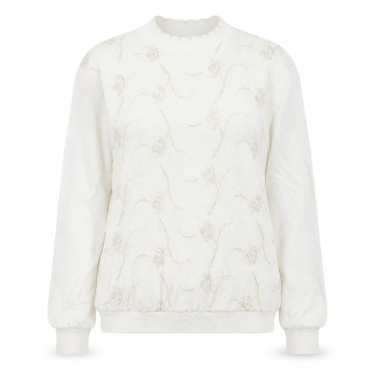 Womens UK Size 16 Afibel Ivory Pullover Jumper