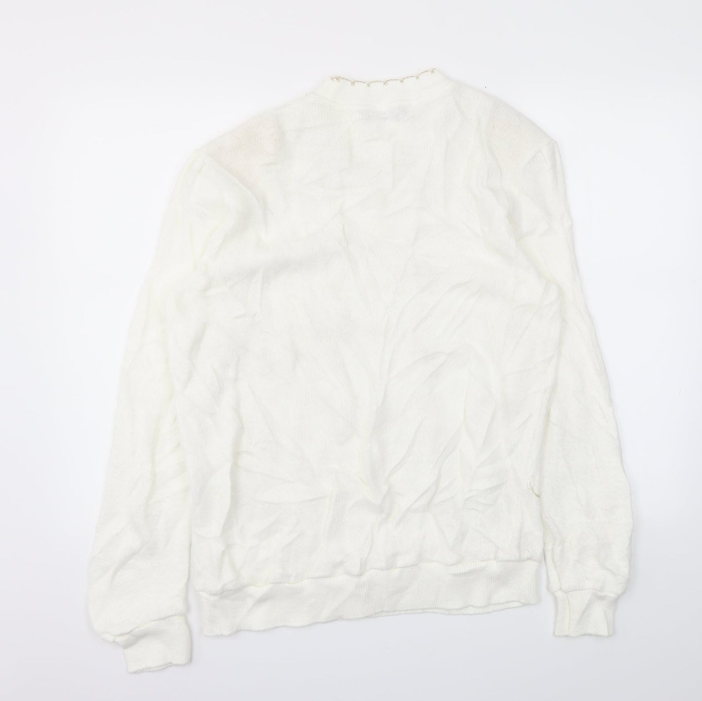 Womens UK Size 16 Afibel Ivory Pullover Jumper