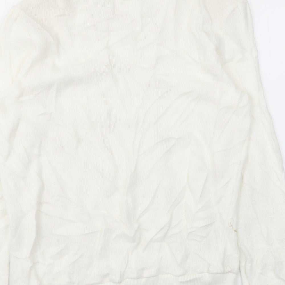 Womens UK Size 16 Afibel Ivory Pullover Jumper