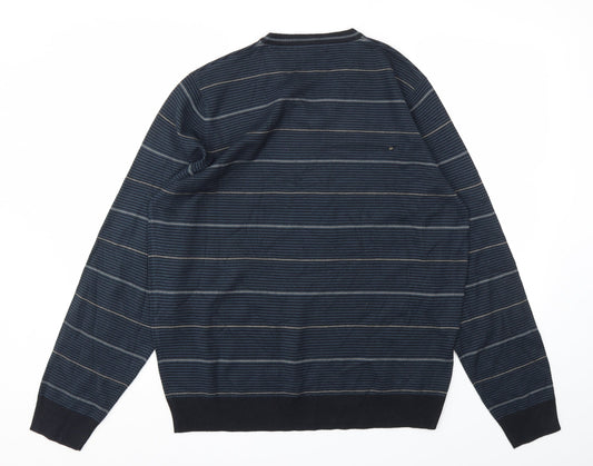 Mens UK Size L M&S Blue Pullover Sweatshirt