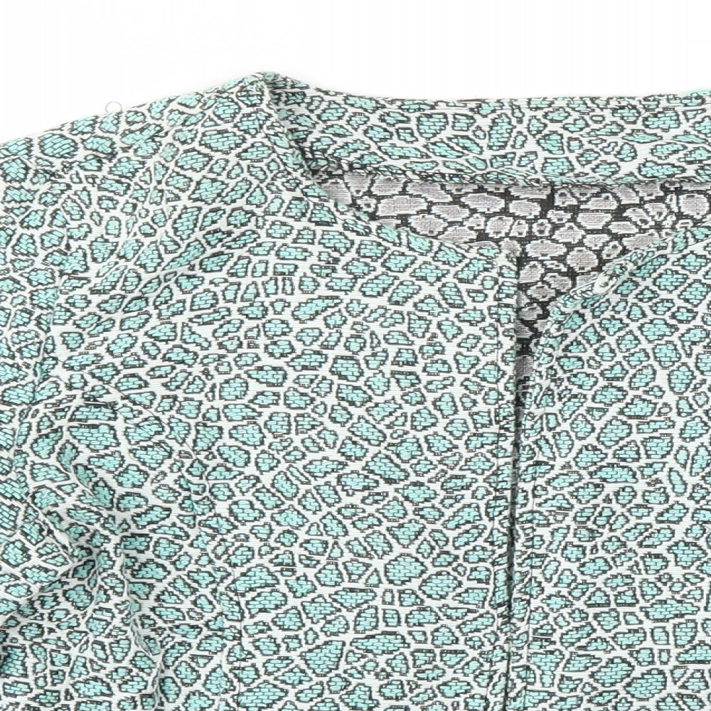 Womens UK Size M Preworn Regular Green Blazer