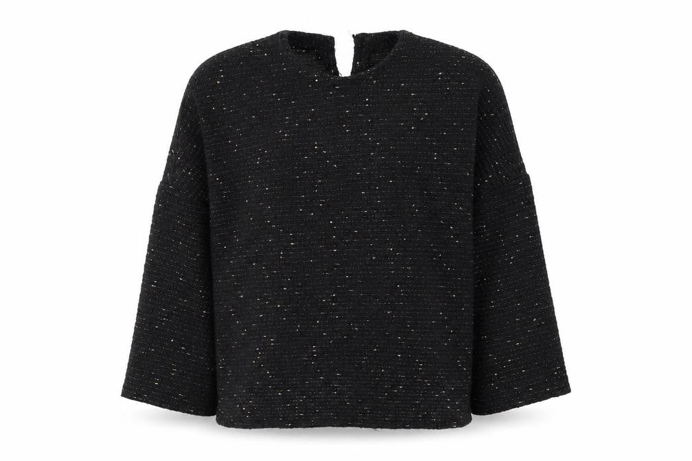 Womens UK Size XS Zara Black Basic T-Shirt