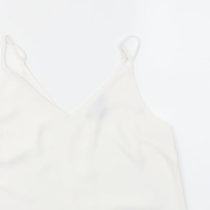 Primark Womens White   Basic Blouse Size 12