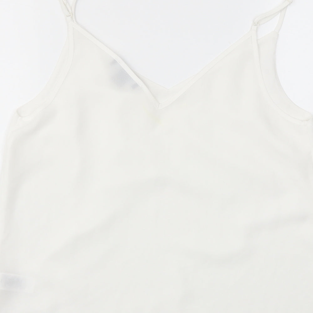 Primark Womens White   Basic Blouse Size 12