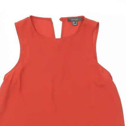 Primark Womens Red   Basic Blouse Size 12