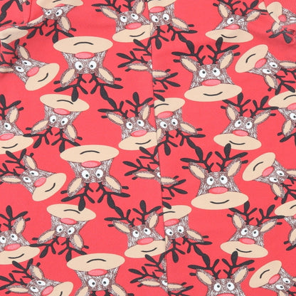 QED London Womens Multicoloured Animal Print  Fit & Flare  Size 14