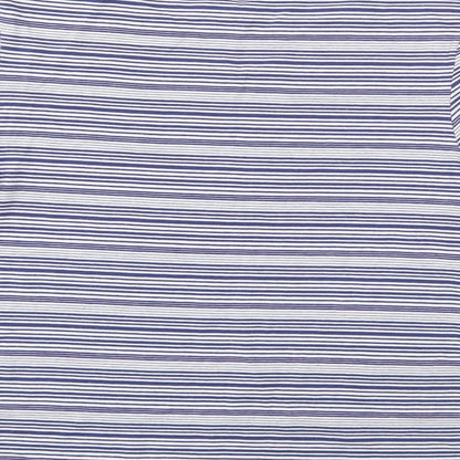 Jack Wills Womens Blue Striped  Basic Polo Size 10