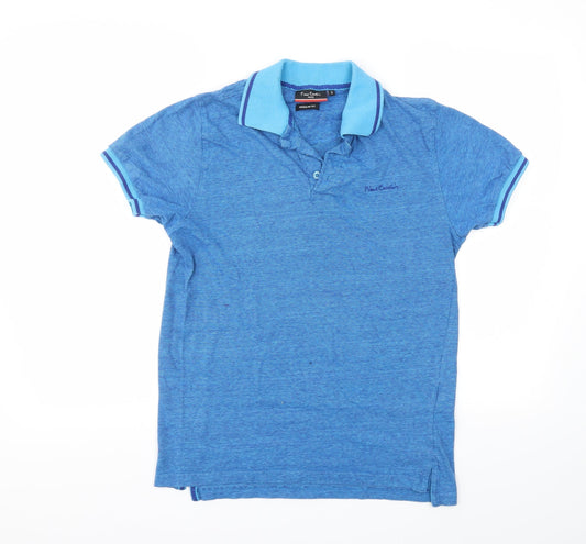 piene candin Mens Blue    Polo Size S