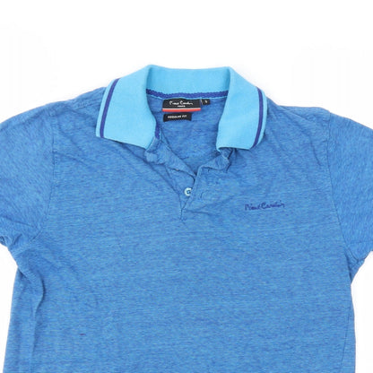piene candin Mens Blue    Polo Size S