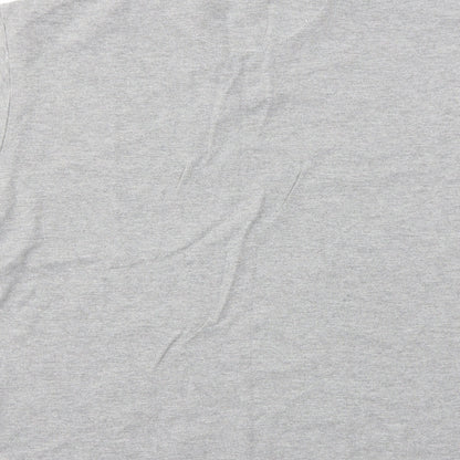 Mens UK Size S Cedar Wood State Grey  T-Shirt